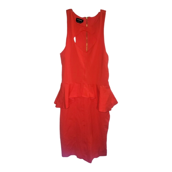 BEBE beautiful peplum dress - Picture 6 of 7